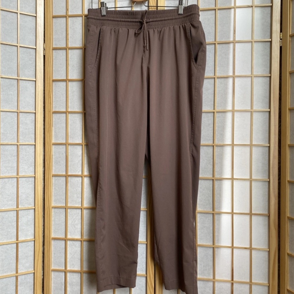 GAP GAPFIT Blush Pink High Waisted Lightweight Tech Joggers